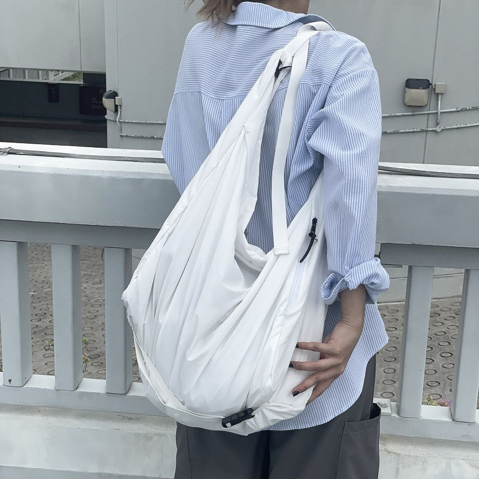 Helmy Crossbody Bag (White)