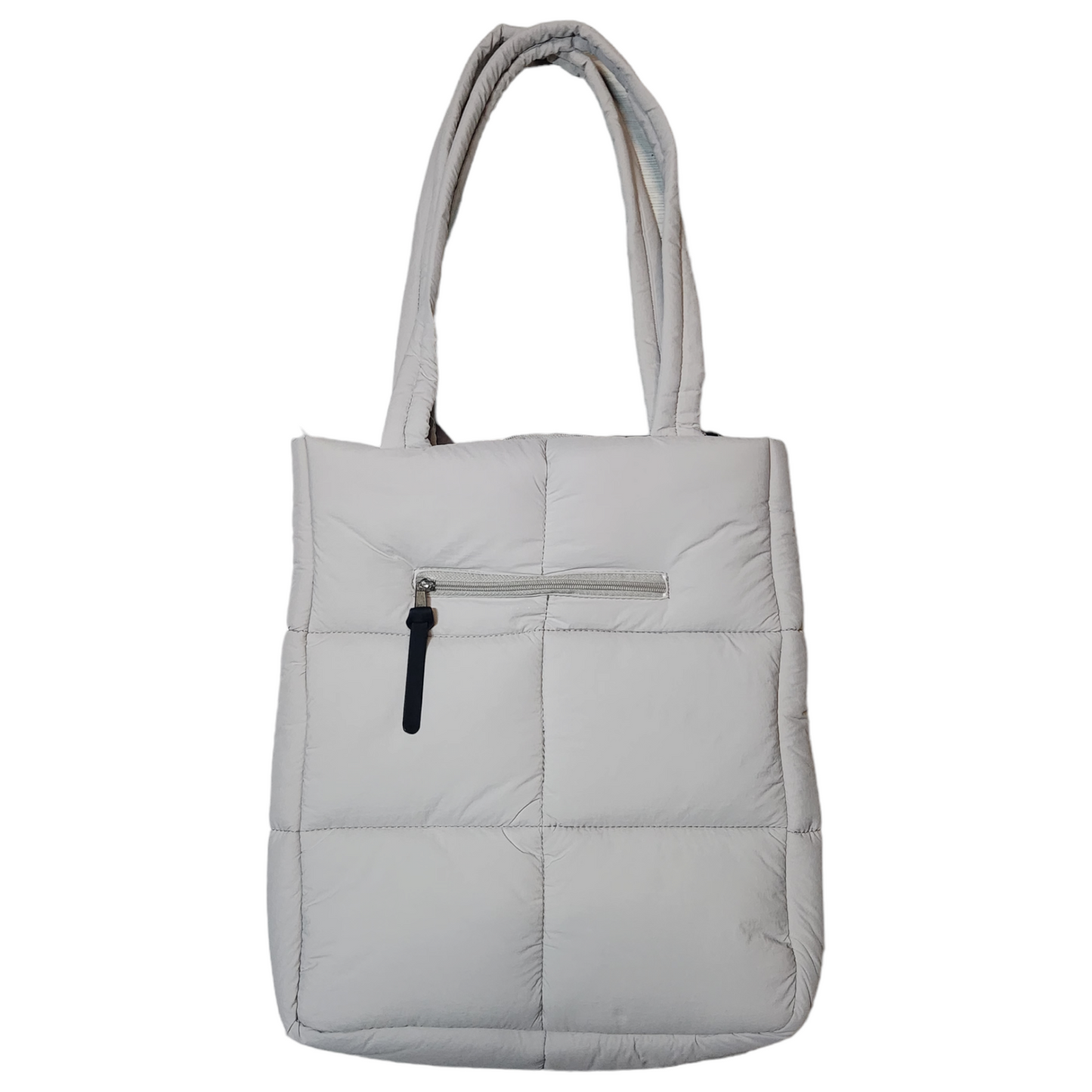 Casper Puffer Tote (Light Gray)