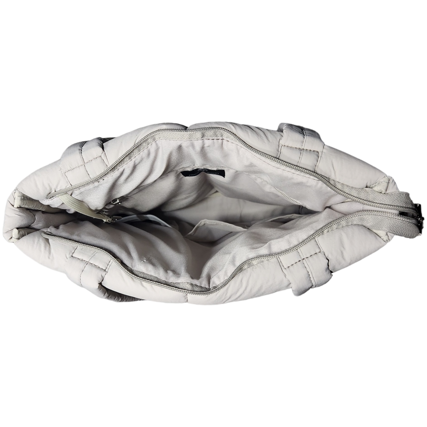 Casper Puffer Tote (Light Gray)