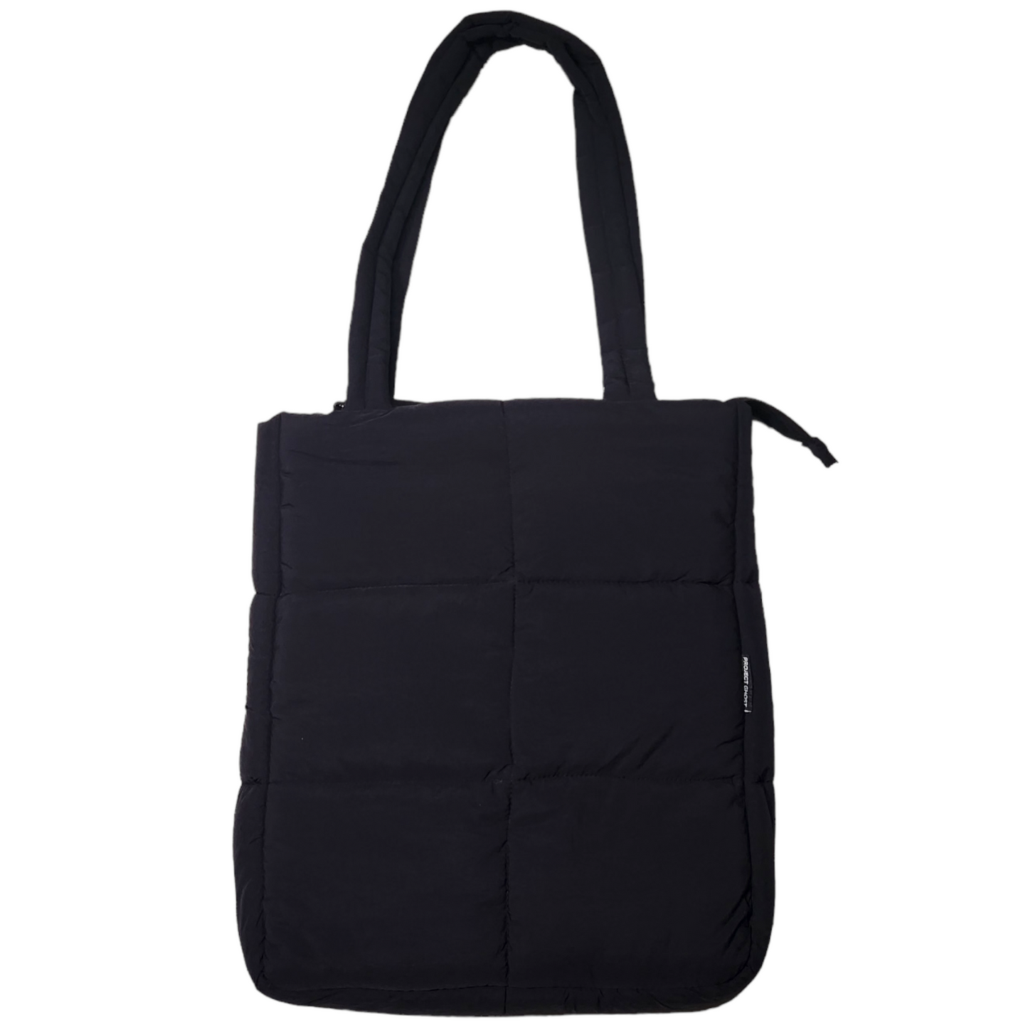 Casper Puffer Tote (Black)