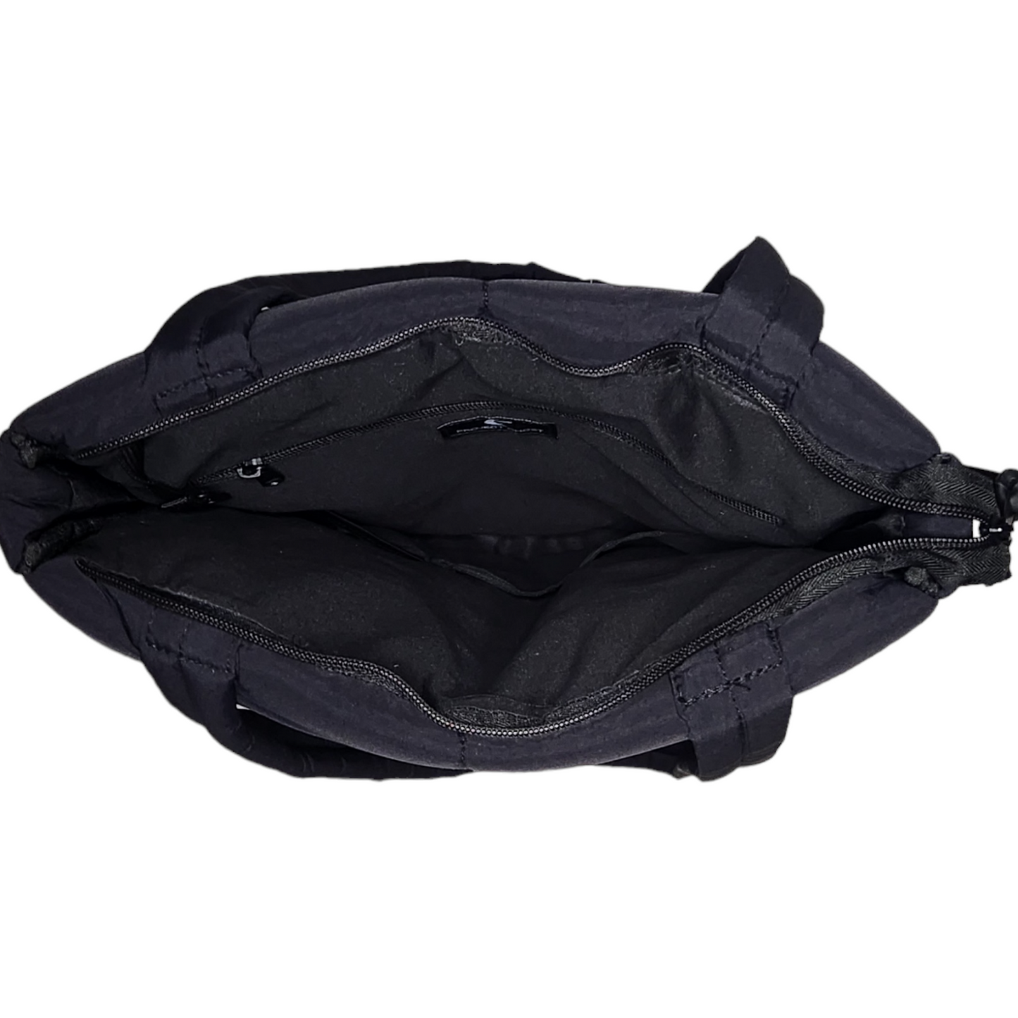 Casper Puffer Tote (Black)